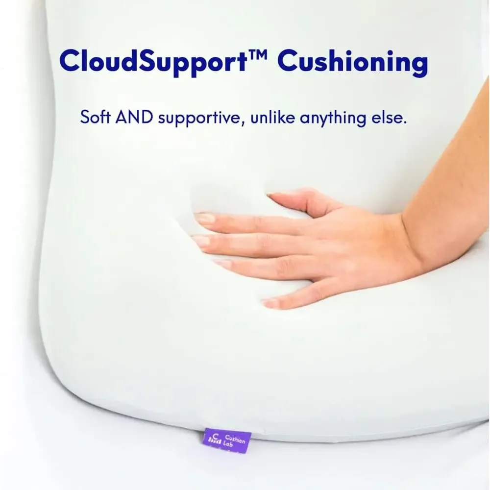 NWOT C CUSHION LAB Deep Sleep Pillow, Patented Ergonomic Contour Design